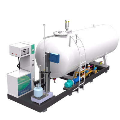 پمپ بنزین 1000 لیتری LPG 40 cbm، 2.5 مگاپاسکال پمپ بنزین خودکار LPG