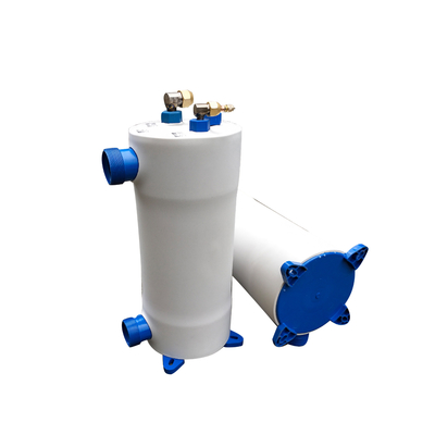 مبدل حرارتی لوله کویل پی وی سی 0.4mpa 1.5 تن مبدل حرارتی پوسته و کویل