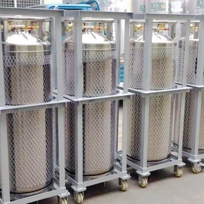 سیلندر گاز دیوار 175 لیتری اکسیژن مایع نیتروژن 1.4 مگاپاسکال بطری آرگون