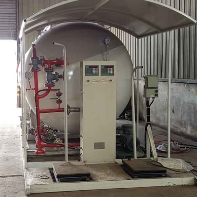 پمپ بنزین 50000 لیتری LPG خودرو فولاد کربنی 1.2mpa
