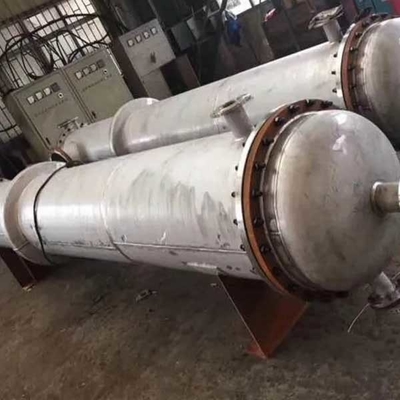 مبدل حرارتی لوله دوتایی SS316L فولاد ضد زنگ 220 ولت لوله ای