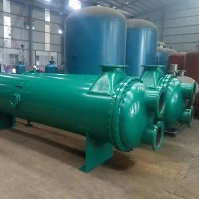 مبدل حرارتی 200C Shell Tube 0.6MPA 600mm کندانسور آب خنک