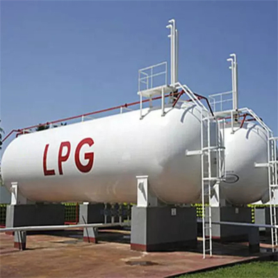 100 متر مکعب ظروف نفت مایع مخزن ذخیره گاز Lpg مخزن پمپ بنزین