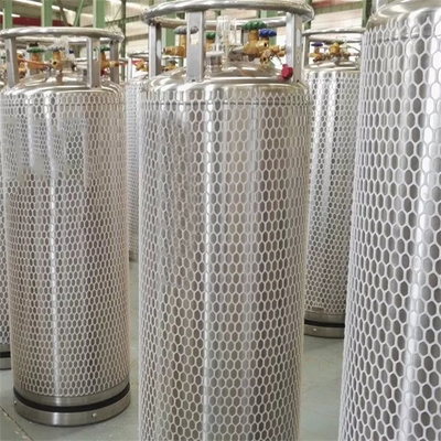 سیلندر دیوار برودتی اکسیژن نیتروژن مایع 495 لیتر