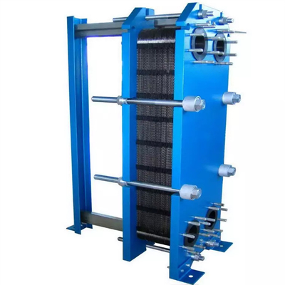 SUS304 SUS316 شیر صفحه مبدل حرارتی خنک کننده صفحه 500-50000L/H