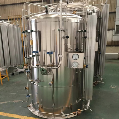 مخازن میکرو فله 3M3 5M3 5000L مخزن ذخیره اکسیژن مایع برودتی