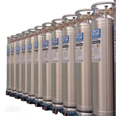 سیلندر دوار برودتی شیمیایی 195l با قاب برای Lar Lco2 Lo2 Ln2