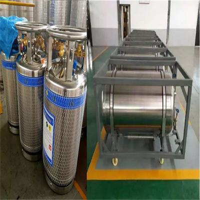 مخزن ذخیره اکسیژن مایع نیتروژن آرگون CO2 سیلندر کرایوژنیک دیوار