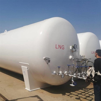 5-200m3 مخزن افقی ذخیره سازی کریوجنیک LNG عملکرد مطلوب عایق