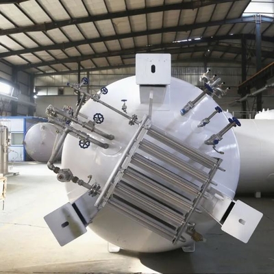 مخزن LNG 50m3 0.8Mpa افقی برای صنعت شیمیایی