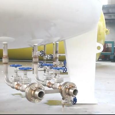 مخزن مایعات کریوجنیک 30 متر 3 بار برای LN2