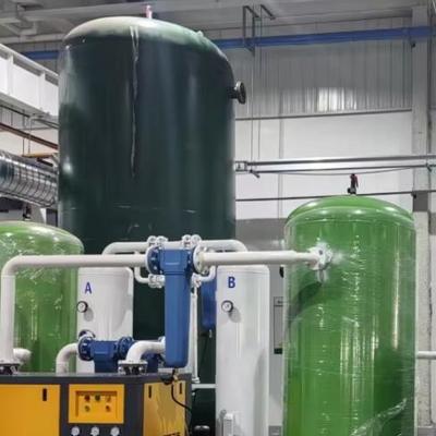 ژنراتور اکسیژن 2025 VPSA PSA با فشار پر کردن 150 بار 42Nm3/hr خروجی و فشار خروجی 0.04-0.06Mpa