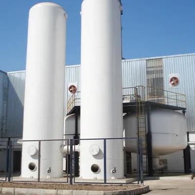 300Nm3/h 0.32kWh/Nm3 سیستم اکسیژن VPSA صرفه جویی در انرژی برای تهویه آب فاضلاب