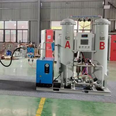 60Nm3/hr 99.99% خالص PSA ژنراتور نیتروژن با فشار خروجی 16bar برای برش فولاد ضد زنگ