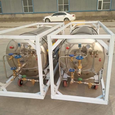 سیلندر 180 لیتری دیوار برودتی 600 لیتری، مخزن دوار 210 لیتری CO2