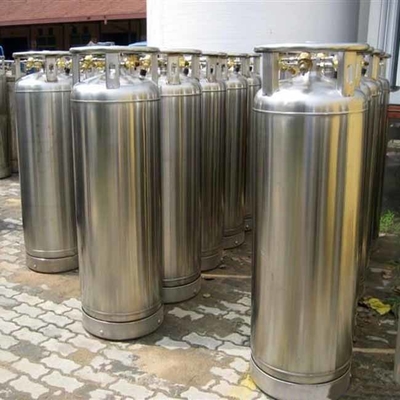 مخازن اکسیژن 175 لیتری Cryogenic Dewar 1.37mpa 2.3mpa