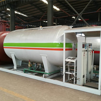 ایستگاه پر کردن گاز LPG 5.5 کیلووات 5-30 متر مکعب اتوگاز اسکید نصب شده