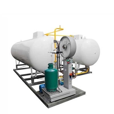پمپ بنزین 10 متر مکعبی خودکار LP Q345R 220 ولتی اسکید نصب شده