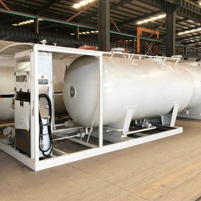 ایستگاه‌های پر کردن گاز Q345R 10 تن LP، ایستگاه پر کردن گاز خودکار 1.77 مگاپاسکال