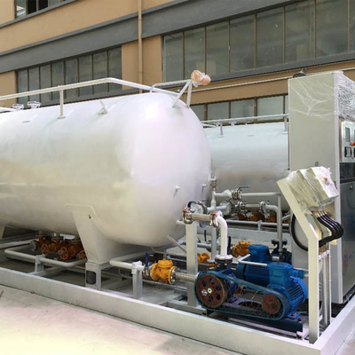پمپ سیلندر پرکن 5 متر مکعب Q370R LPG جایگاه 2 ترازو پرکن 2