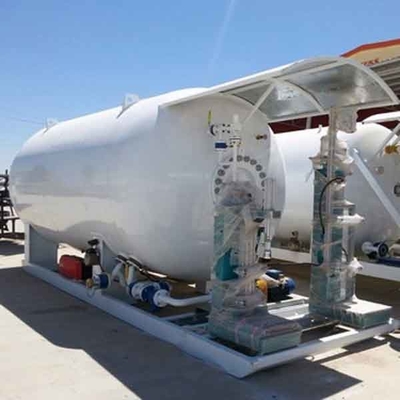 پمپ بنزین LPG سیار Q345R 30000L 5000L