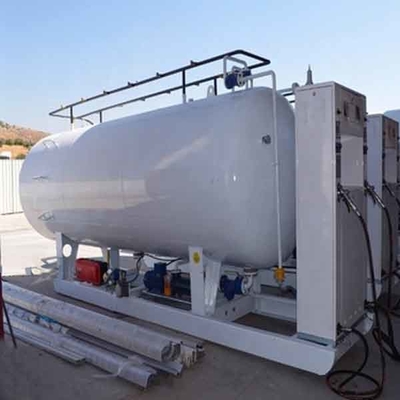 پمپ بنزین LPG سیار Q345R 30000L 5000L