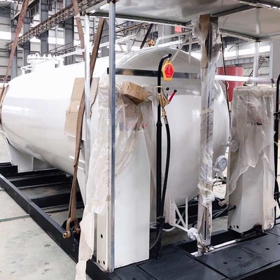 ایستگاه اسکید 2000 لیتری LPG