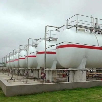 80cbm 100cbm گاز LPG مخزن گلوله گاز مایع پروپان 60m3 40m3 50m3
