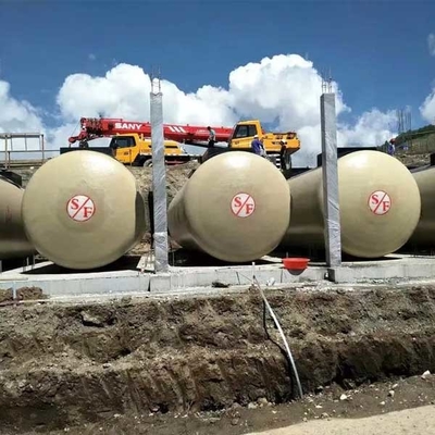 مخازن ذخیره سازی 30 سی بی متری در صنعت نفت و گاز 60000 لیتر SF زیرزمینی