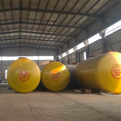 مخزن ذخیره روغن سوخت 5000 لیتری 1.77 مگاپاسکال SF دو جداره Q345R دیزل