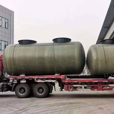 مخزن نفت 6000 لیتری 15cbm مدفون، ظروف ذخیره روغن DN65