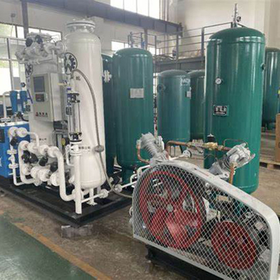 90 تا 95% اکسیژن ژنراتور PSA پزشکی 15mpa 60Nm3/H