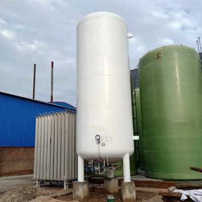 مخزن برودتی 30 متر مکعبی CO2 ISO 21.6 بار نوع عمودی