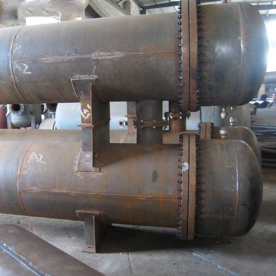 مبدل حرارتی ورق لوله دوگانه 7.5kw 0.8-2.0mm کندانسور بخار