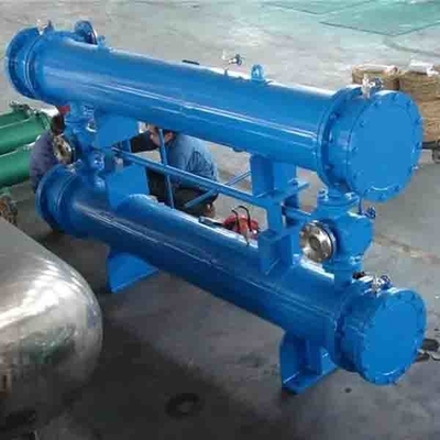 چیلر آلومینیومی مبدل حرارتی 900 درجه لوله پوسته 50C