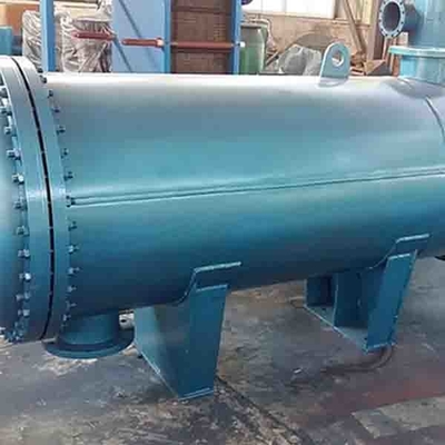 مبدل حرارتی پوسته 304 1.6 سانتی متری، کندانسور مبدل حرارتی پوسته و لوله از جنس استنلس استیل