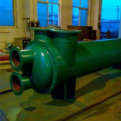 مبدل حرارتی 200C Shell Tube 0.6MPA 600mm کندانسور آب خنک