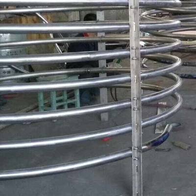 مبدل حرارتی لوله کویل شناور 200mm تیتانیوم خالص 2.1MPA