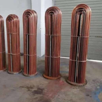 مبدل حرارتی تیتانیوم کویل تیوب 50mm 700p